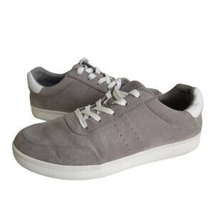 Old Navy Sneaker Shoes Gray Soft-Brushed Faux-Suede Sneakers Womens Size 9.5​​